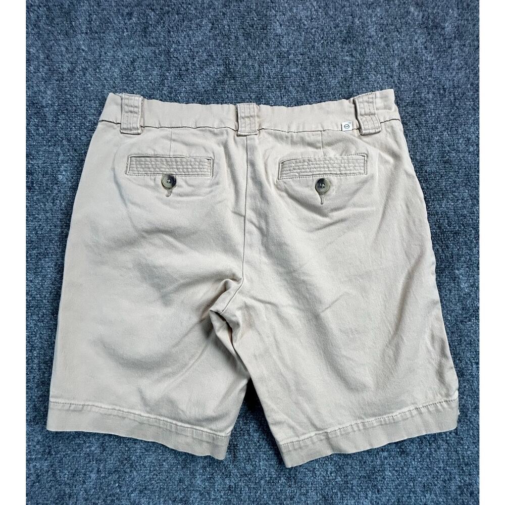 Magellan Outdoors Women's Khaki Chino Shorts Size 10 Beige Stretch Casual Hiking - Picture 2 of 7
